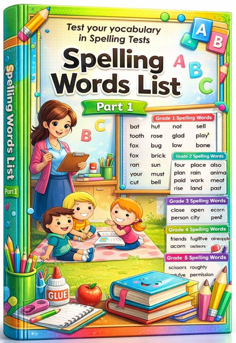 Spelling Words List (Part 1)